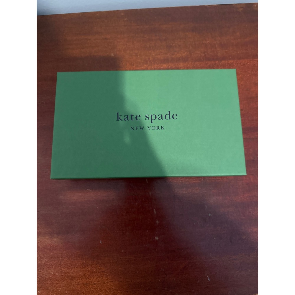 Kate Spade New York Green and Black Recycled Gift Storage Box Small Accessory